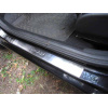 Dacia/Renault Logan 2004-2012 Накладки на порожки 4шт - Carmos