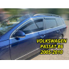 Вітровики для Volkswagen Passat B6/B7 2005-2015 Variant нерж. з хром полоскою (Defl)