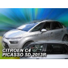 Ветровики для Citroen C4 Picasso 2013+ 5D (вставные, кт - 4шт) MK2 (Heko) 12259