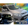 Вітровики для Ford C-Max Grand 2010+ 5D (вставні, кт - 4шт) (Heko) 15293