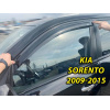 Ветровики для Kia Sorento 2009-2015 ПЕРЕДНІ (Defl) Q2