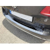 Накладка на задний бампер для Volkswagen Passat B7 2011-2014 SW Чорний-хром (TAN24)