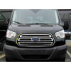 Накладка на переднюю решетку для Ford Transit 2013-2018 3шт (TAN24)