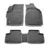 3D коврики для Daewoo Matiz (1998-2009) с бортиками 30 мм (Stingray)