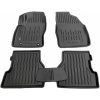 3D коврики для FORD Focus II (C307) (2004-2011) с бортиками 30 мм (Stingray)