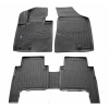 3D коврики для Kia Sorento II (XM) (2009-2012) с бортиками 30 мм (Stingray)