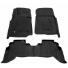 3D коврики для MITSUBISHI Pajero Wagon IV (V80) (2006-...) с бортиками 30 мм (Stingray)