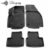 3D коврики для Opel Meriva B (2010-2017) с бортиками 30 мм (Stingray)