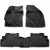 3D коврики для Toyota Verso (R20) (2009-2018) с бортиками 30 мм (Stingray)