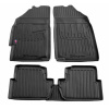 3D коврики для Daewoo Matiz (M300) (2009-2015) с бортиками 30 мм (Stingray)