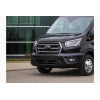 Ford Transit (2019-) Накладки на решітку радіатора (4 шт, нерж) - OMSALINE