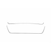 Hyundai i20 (2014-2028) Окантовка решетки бампера (2 шт, нерж) - OMSALINE