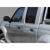 Nissan NP300 (1999-2015) Нижние молдинги стекол(4 шт, нерж.) - OMSALINE