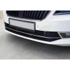 Skoda Superb (2016-) Накладки на решетку бампера (3 шт, нерж.) - OMSALINE