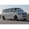 Volkswagen T5 (2003-2010) Полная окантовка стекол (14 частей, нерж) 1 боковая дверь, Длинная база - OMSALINE