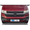 Volkswagen T6 (2019-) Накладка на решетку радиатора (1 шт, нерж) верхняя - OMSALINE