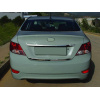 Hyundai Accent 2011-2017 Кромка багажника (нерж.) - Carmos
