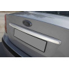 Ford Focus II 2005-2008 Sedan Накладка над номером (нерж.) - Carmos