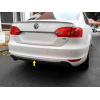 Volkswagen Jetta 2011-2018 Кромка заднього бампера (нерж) - Carmos