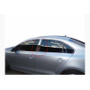 Volkswagen Jetta 2011-2018 Накладки дверных стоек (нерж) - Carmos