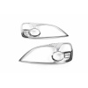 Honda Civic Sedan VII 2001-2006 Накладка на фари (2 шт, пласт) - Carmos