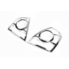 Hyundai Elantra 2000-2006 Накладки на стопи (2 шт, пласт) - Carmos
