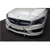 Mercedes CLA C117 2013-2019 Накладка на решетку бампера (нерж) - Carmos