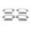 Honda Civic Sedan VII 2001-2006 Накладки на ручки (8 шт, нерж) - Carmos