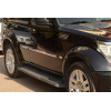 Dodge Nitro 2007- Молдинг дверей (4 шт, нерж.) - Carmos