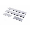 Fiat 500L 2012- Накладки на пороги (4 шт, нерж) - Carmos
