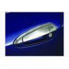Fiat Linea/Grande Punto 2006-/2013- Накладки на ручки с верхушкой (8 деталей, нерж.) - Carmos