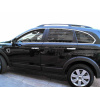 Chevrolet Captiva 2006- Верхня окантовка вікон (6 шт, нерж) - Carmos