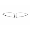 Renault Megane II 2004-2009 Hb Накладки на задні ліхтарі (2 шт, пласт) - Carmos