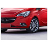 Opel Corsa E 2015- Накладки на противотуманки (2 шт, нерж) - Carmos
