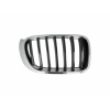 Решетка радиатора BMW X3 (F25)/X4 (F26) 2014-2017 левая хром, ребра черн. - AVTM