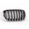 Решетка радиатора BMW X5 (e70) 06-13 пра. хром./сірий металік - AVTM