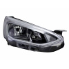 Фара передня Ford Focus 19- передн. пра. (ел) (з коректором) (без ламп) (LED/H7/H1/PY21W) (хром) - DEPO