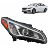 Фара передня Hyundai Sonata 14-17 (LF) передн. пра.(мех) (без ламп) (D3S/2357na/W5W) (жовта вставка - DEPO
