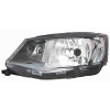 Фара передня Skoda Fabia 14-18 передн. лів. (ел) (з коректором) (без ламп) (H4/PY21W/P21W/W5W) - DEPO