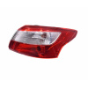 Фонарь задний Ford Focus 11-14 SDN лів. (без ламп) (P21/5W/PY21W) (зовнішній) - DEPO