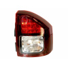 Фонарь задний Jeep Compass 11-16 пра. (без ламп) (LED/7440/WY21W) (темний) - DEPO