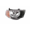 Фара передня Mitsubishi L200 05-15 пра. (хутро) (без ламп) (H4P21WW5W) (жовт поворот підвійна кабіна - DEPO