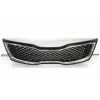 Решетка радиатора Kia Optima 13-16 чорн. глянец +молдинг хром. - AVTM