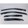 Ветровики для Ford Focus 2004-2011 II Sedan/HB (HIC) Fo21