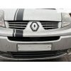 Накладка на переднюю решетку для Renault Trafic II 2007-2015 6 шт. P. Steel (TAN24)