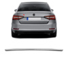 Накладка над номером під чіп для Skoda Superb 2015+ SW Хром-нерж (TAN24)