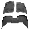 3D килимки для Nissan Pathfinder III (R51) (2005-2010) з бортиками 30 мм (Stingray)