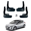 Брызговики для Peugeot 308 2007 - 2011 Хетчбек (Surtep)