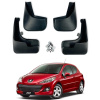 Брызговики для Peugeot 207 2006-2012 (Surtep)