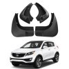 Брызговики для Kia Sportage-R Sport 2010-2017 (без порогов) (Surtep)